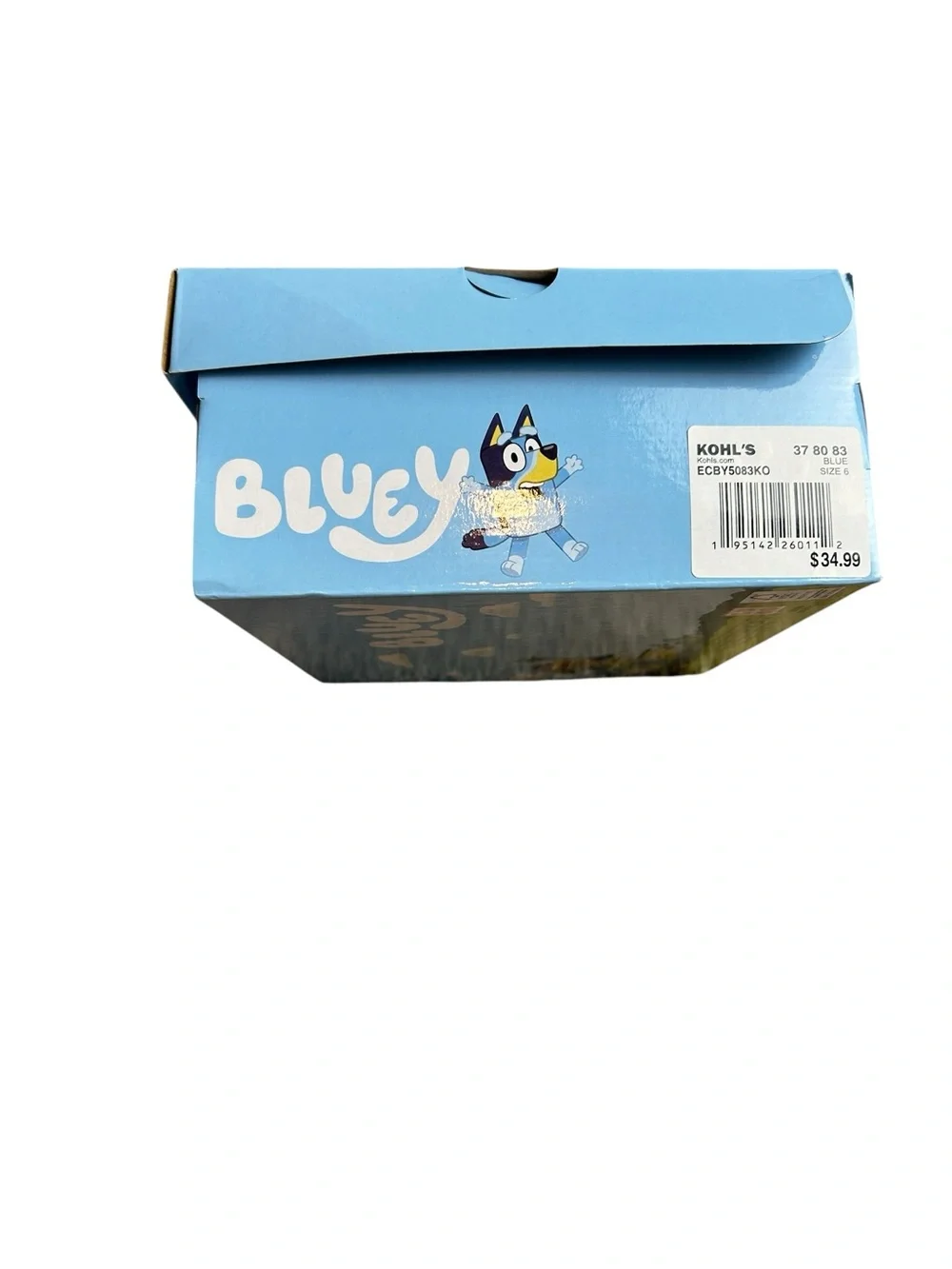 NEW Light Up Toddler Unisex Bluey Bingo Sneakers Sz 6T Ludo Studio Kohls